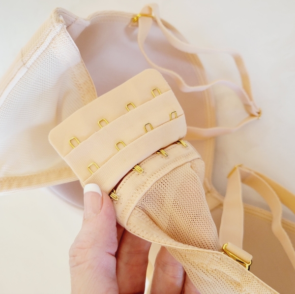 Lively Wireless Mesh Convertible Pushup Bra 38DD - Picture 4 of 7